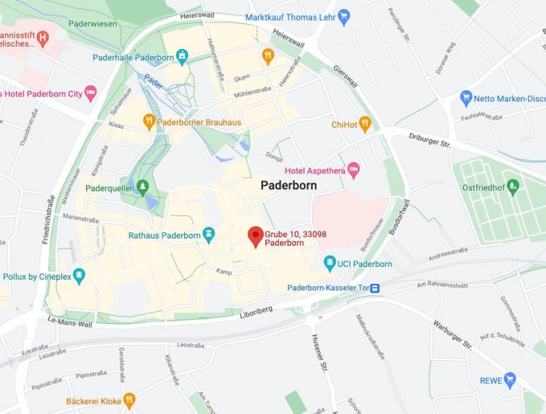 Grube 5, Paderborn - Adresse Dhokan - Juwelier